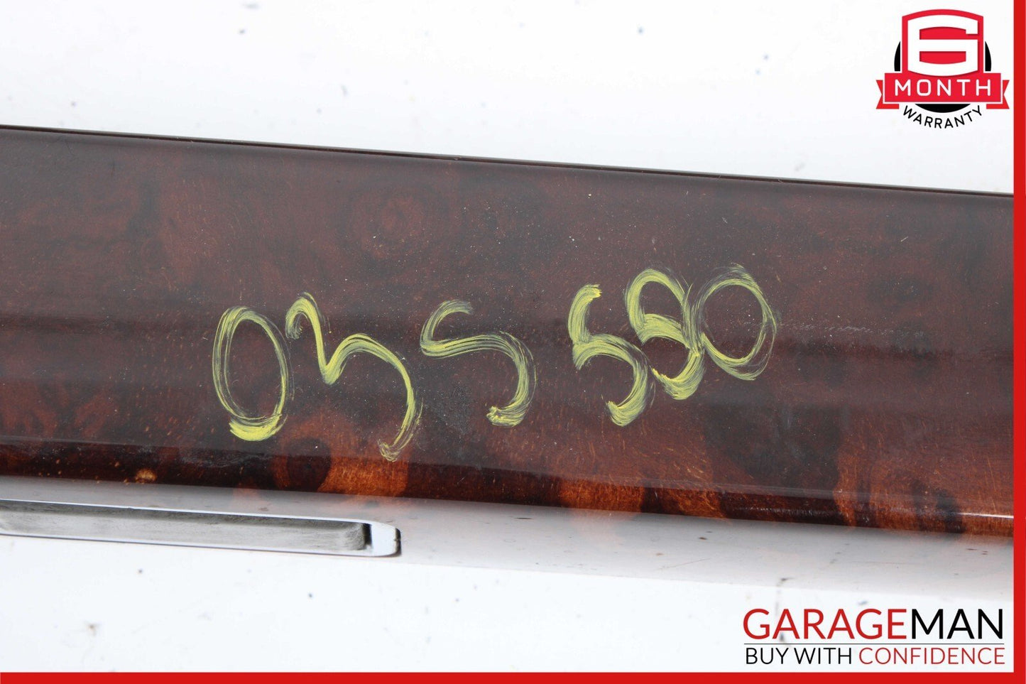 07-09 Mercedes W221 S550 Center Console Arm Rest Armrest Trim Bezel Cover Wood