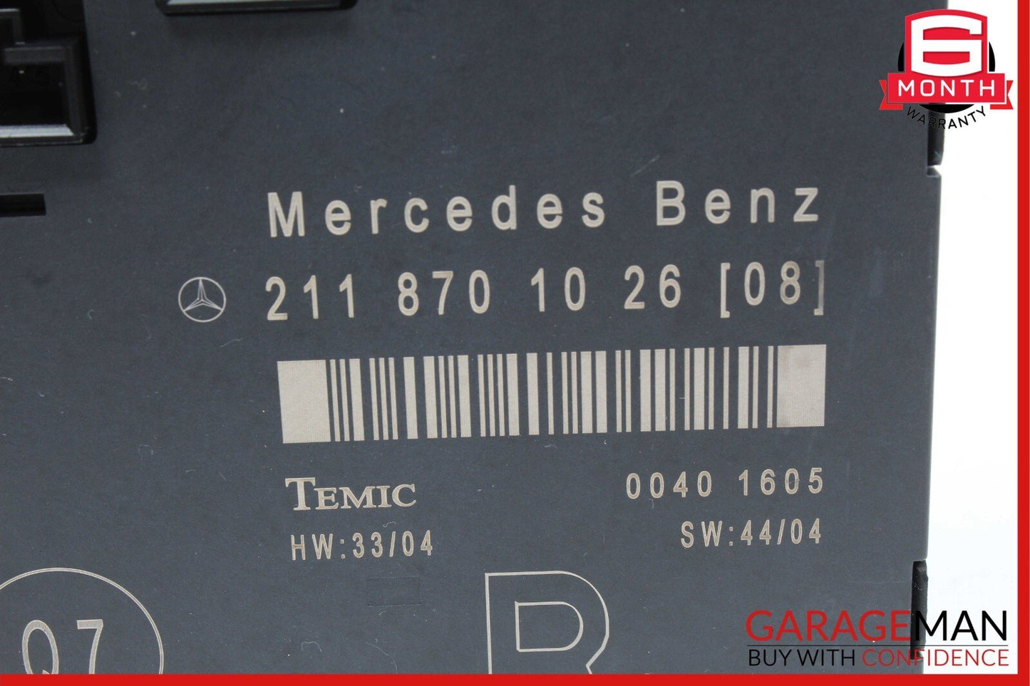 03-09 Mercedes W211 E350 E550 Front Right Side Door Controller Module Unit
