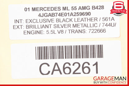 98-05 Mercedes W163 ML55 Rear Left / Right Axle CV Half Shaft Driveshaft OEM