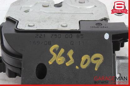 07-14 Mercedes W221 S63 CL65 AMG Rear Trunk Lid Latch Lock Actuator Unit OEM