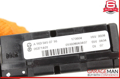 98-05 Mercedes W163 ML350 ML500 Body Comfort Control Module Unit 1635459032 OEM