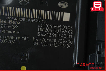 12-14 Mercedes W204 C250 C300 Rear Fuse Relay Box Module 2049060105 OEM