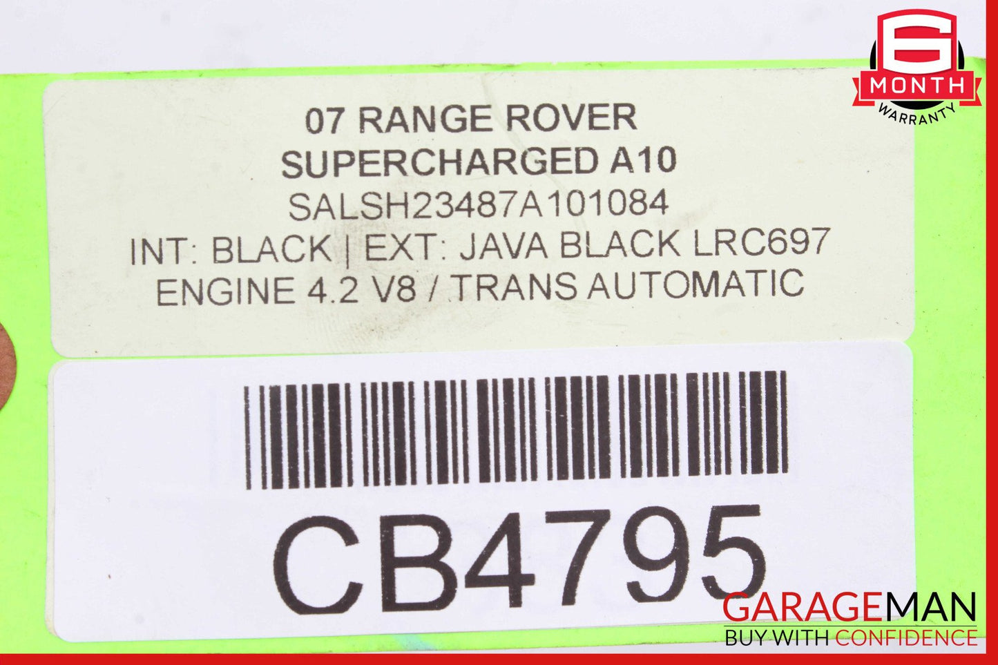 06-09 Range Rover Supercharged Center Console Hazard Door Lock DSC Switch OEM