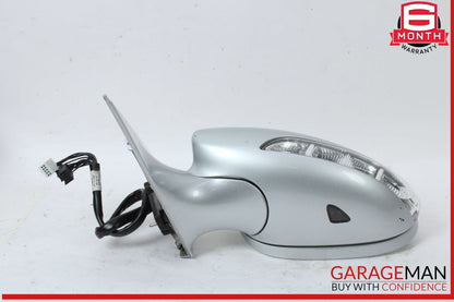 07-09 Mercedes W221 S550 S600 Front Left Side Door Rear View Mirror Silver OEM