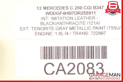 08-18 Mercedes W204 C250 GLK350 Rear Left or Right Door Speaker 2048205602 OEM