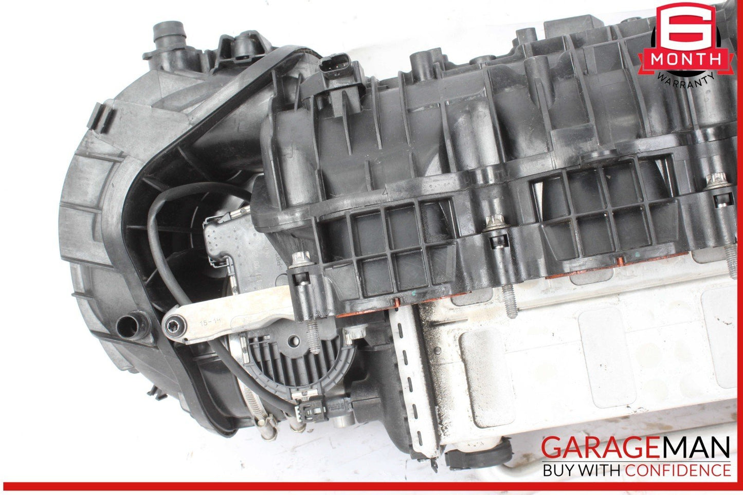 Mercedes X166 GL550 Air Intake Manifold Distributor Engine Intercooler Radiator
