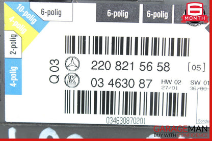 00-06 Mercedes W220 S600 Rear Right Side Power Seat Adjust Control Switch OEM