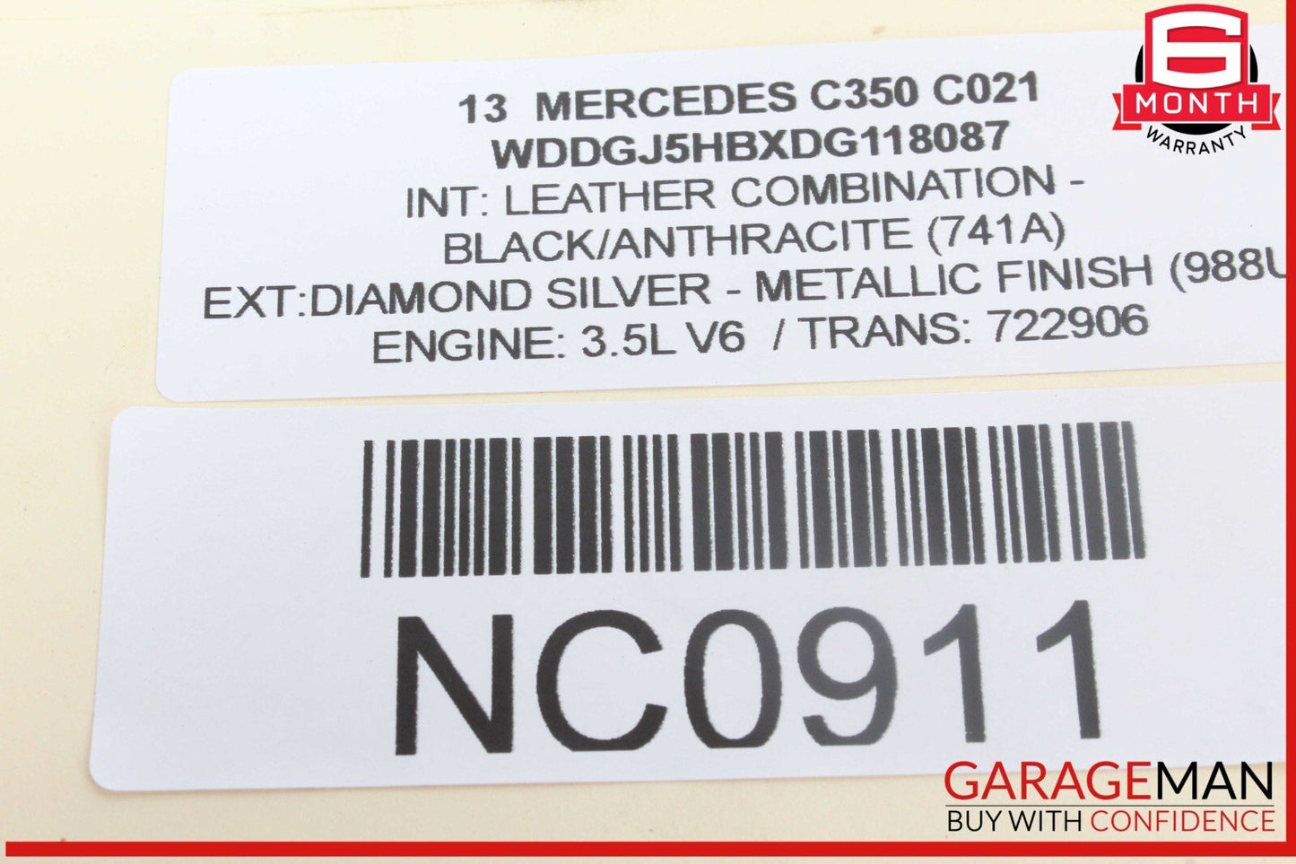 12-14 Mercedes W204 C350 C250 Front Right Side Seat Belt Retractor Red OEM