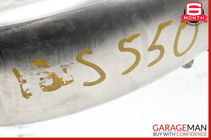 11-20 Mercedes W221 S550 CL550 Left Side Air Intake Hose Duct Pipe OEM