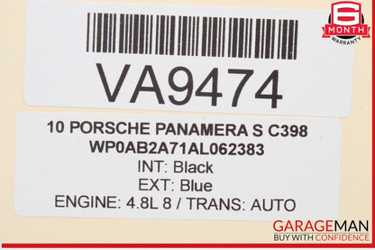 10-16 Porsche Panamera S 970 Rear Left Side Console A/C Air Vent Grill OEM