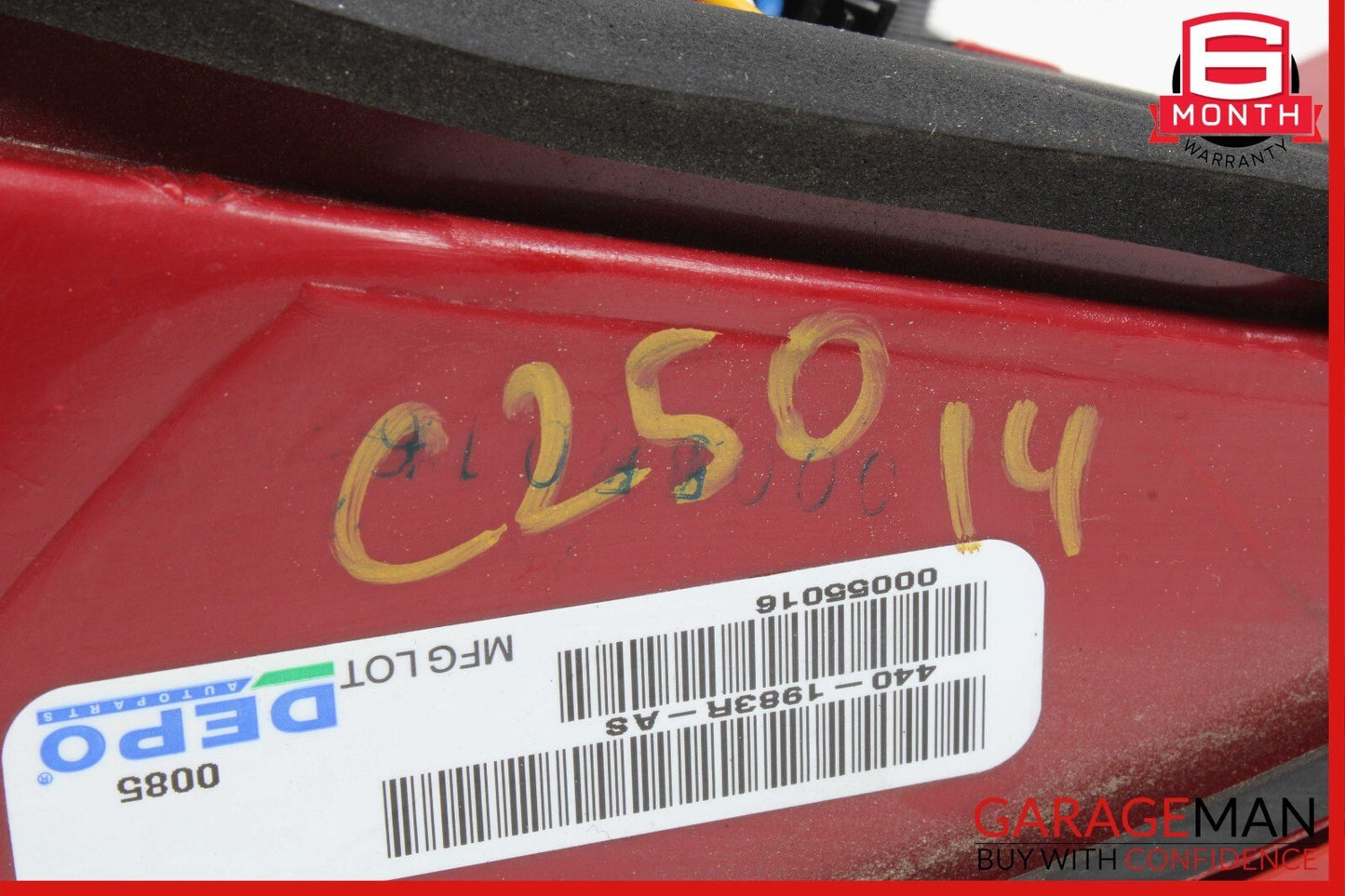 12-14 Mercedes W204 C350 C250 C63 AMG LED Rear Right Side Tail Light Lamp OEM