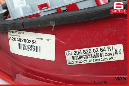 08-11 Mercedes W204 C300 C250 C350 Rear Right Taillight Tail Light Lamp OEM