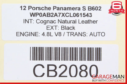 10-16 Porsche Panamera S Rear Left / Right Side Upper Control Arm OEM