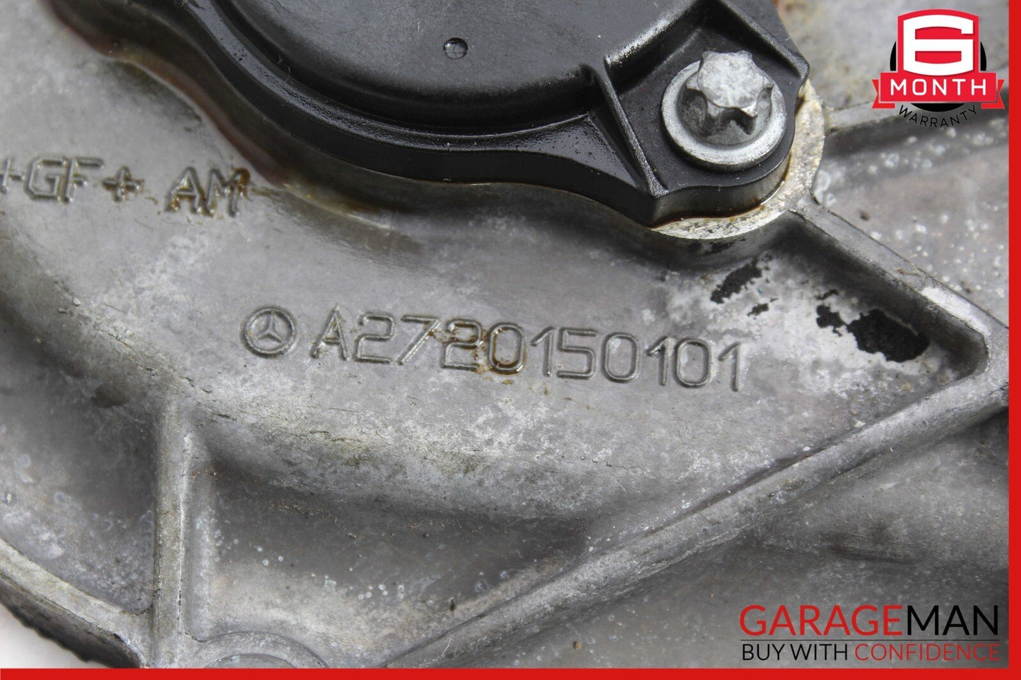 06-13 Mercedes W211 E350 R350 S400 Front Right Engine Timing Chain Cover Plate