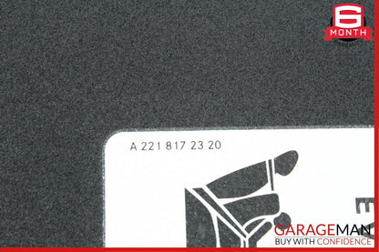 08-14 Mercedes W204 C300 Front Right Side Sunvisor Sun Visor Black OEM