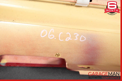 01-07 Mercedes W203 C230 C32 AMG Sport Sedan Left Side Skirt Rocker Panel Red