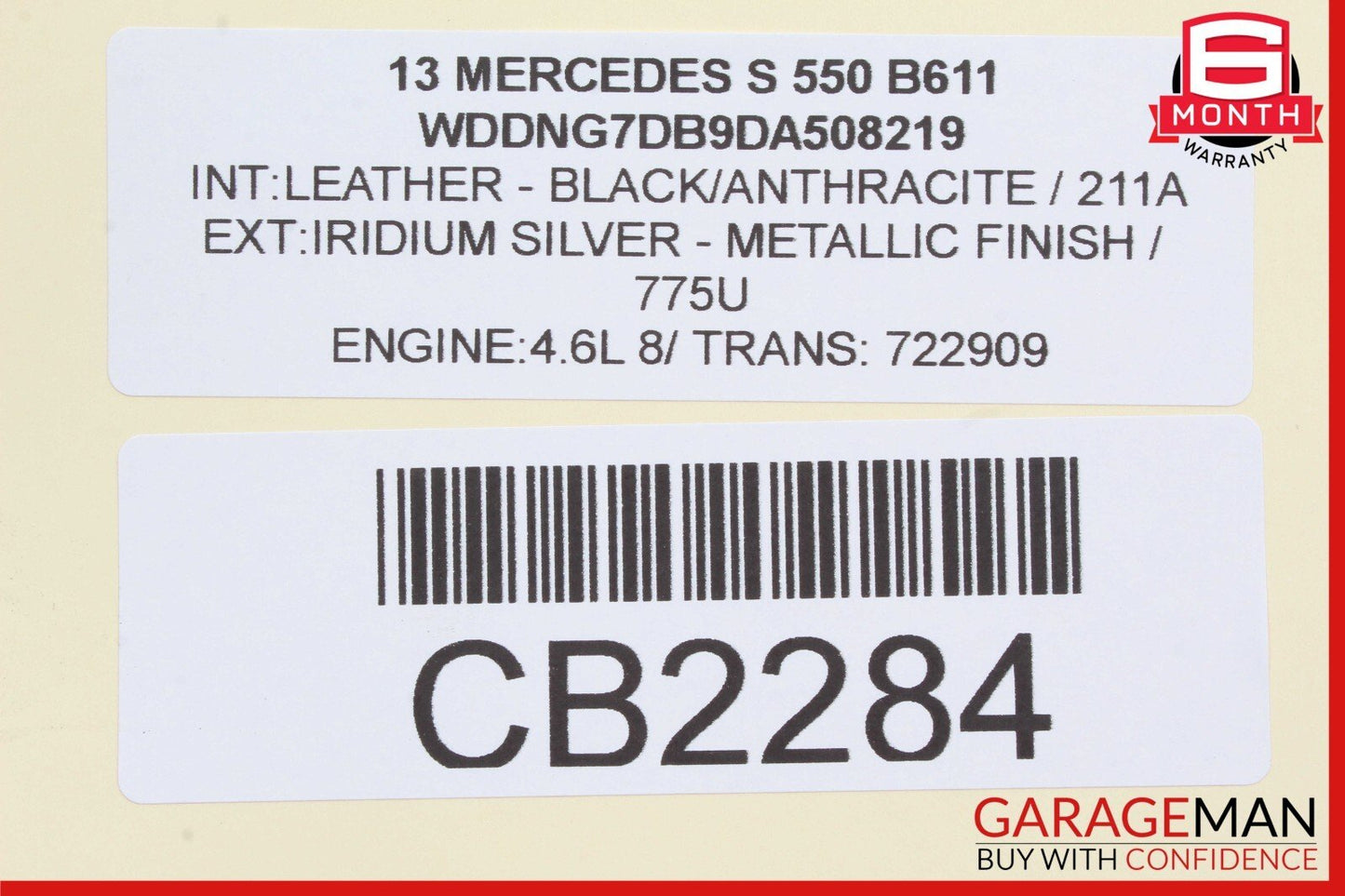 07-18 Mercedes W221 S550 CL550 E63 AMG Front Right Passenger Axle CV Shaft OEM