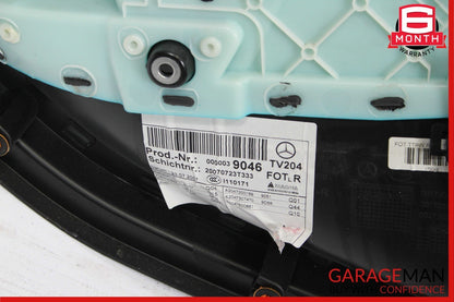 08-11 Mercedes W204 C350 Rear Right Passenger Side Interior Door Panel Black OEM