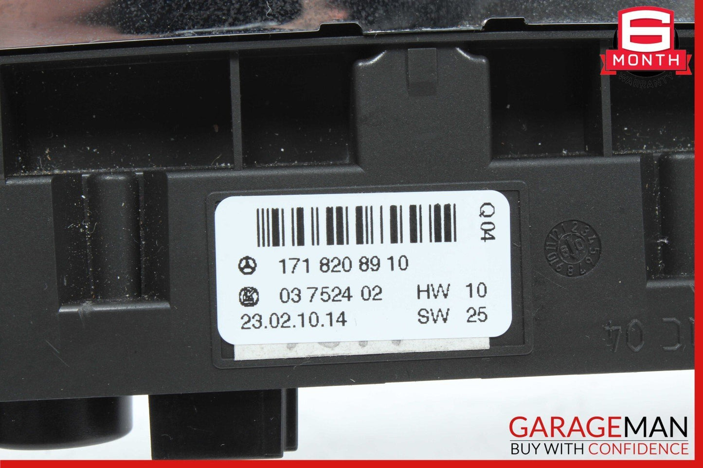 09-11 Mercedes R171 SLK350 Dash Hazard Light Seat Heat ESP Lock Switch Control