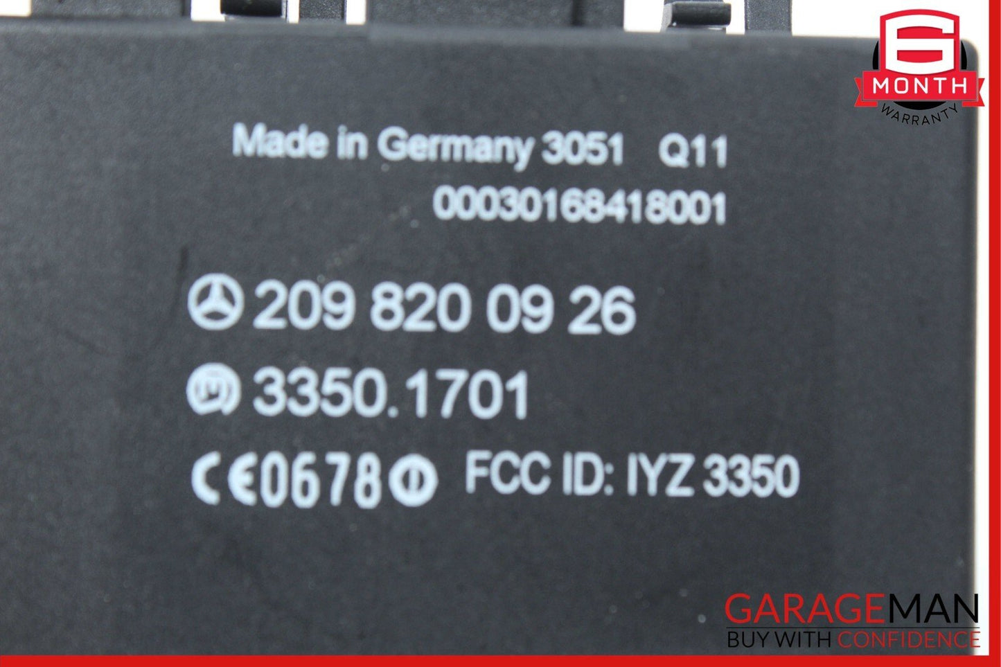 03-09 Mercedes W209 CLK500 Front Right Keyless Entry Door Module OEM