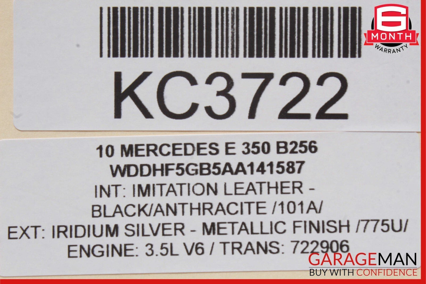 08-18 Mercedes E350 E400 C300 CLS550 Front Right Side Door Control Module OEM