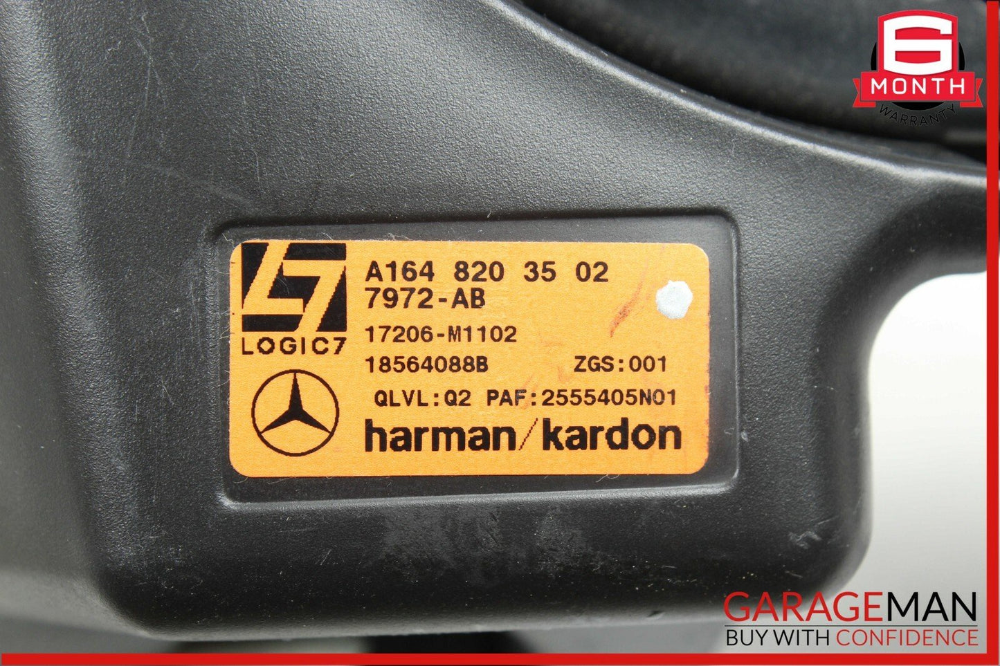 07-12 Mercedes X164 GL450 Harman Kardon Rear Subwoofer Sub Woofer Loud Speaker