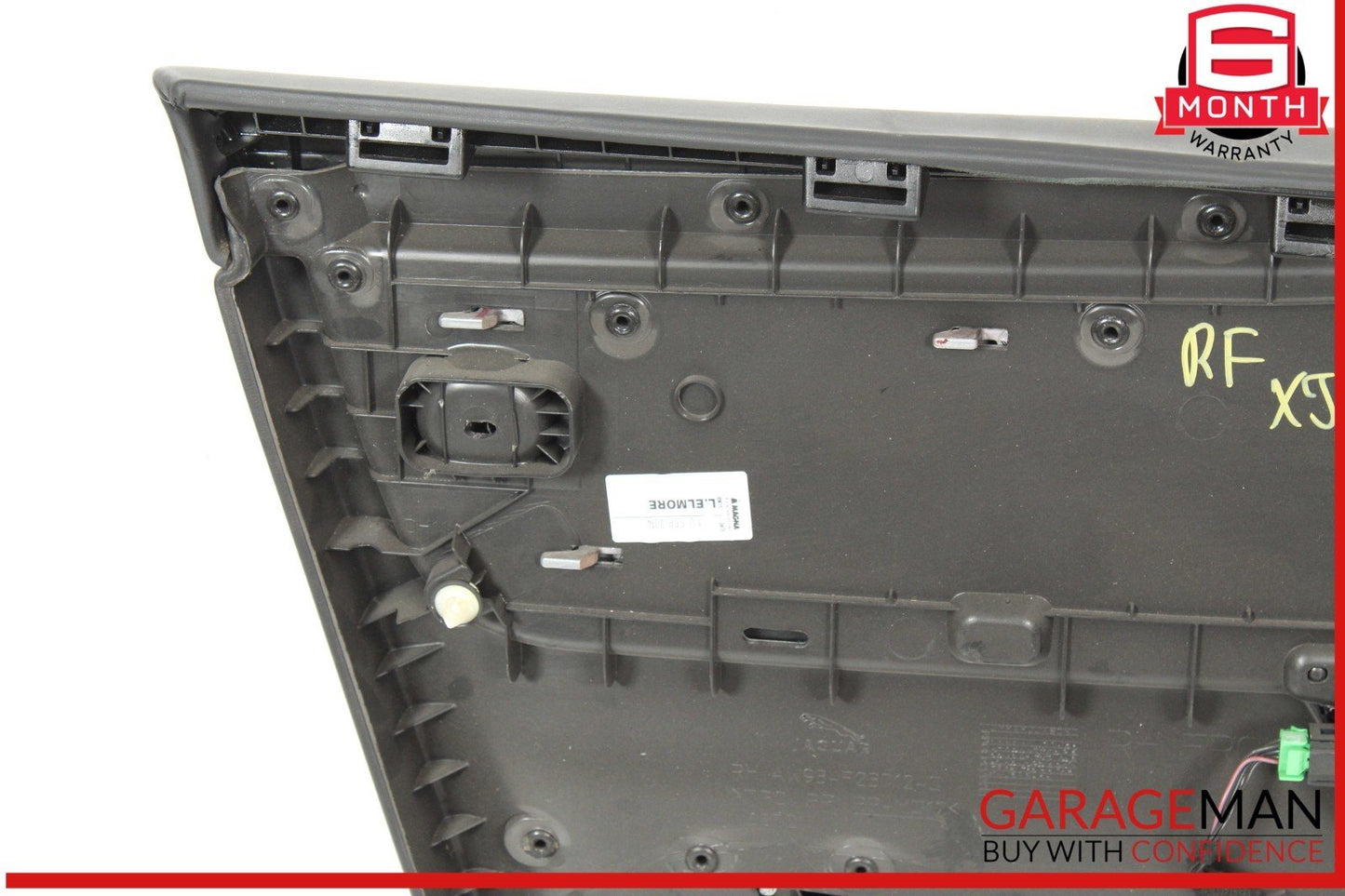 10-19 Jaguar XJ Front Right Passenger Side Door Panel Cover Black OEM