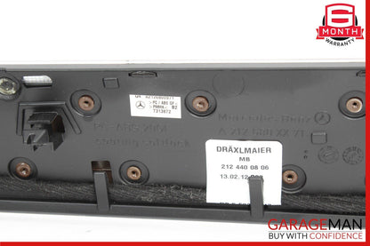 10-13 Mercedes W212 E350 Front Center Dash AC A/C Air Vent Grille Trim Assembly