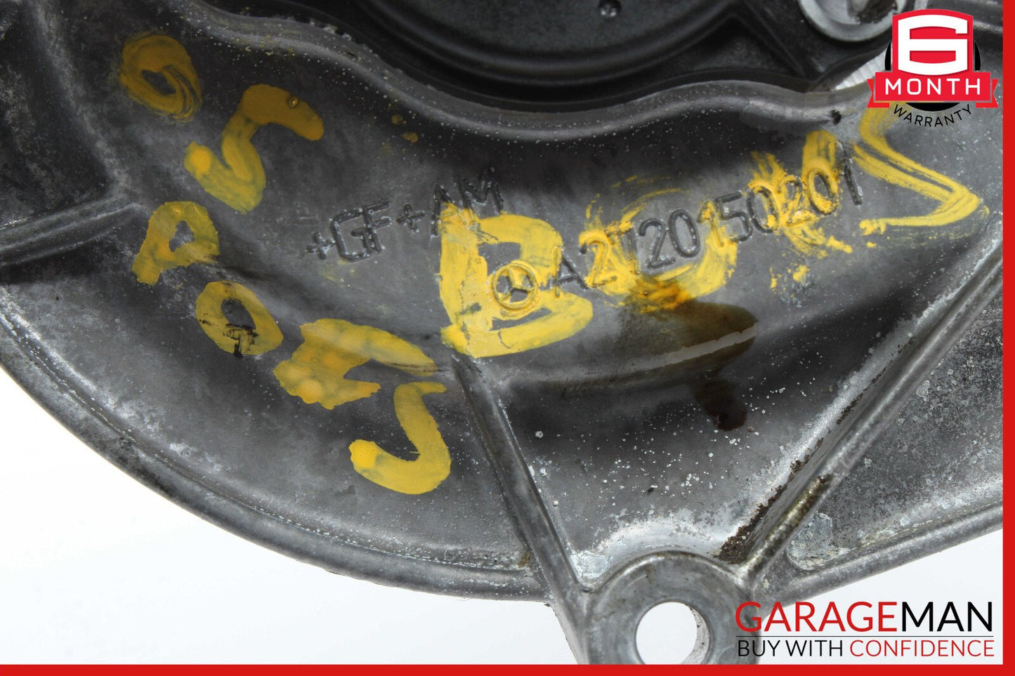 05-13 Mercedes W211 E350 R350 Front Left Side Engine Timing Chain Cover Plate