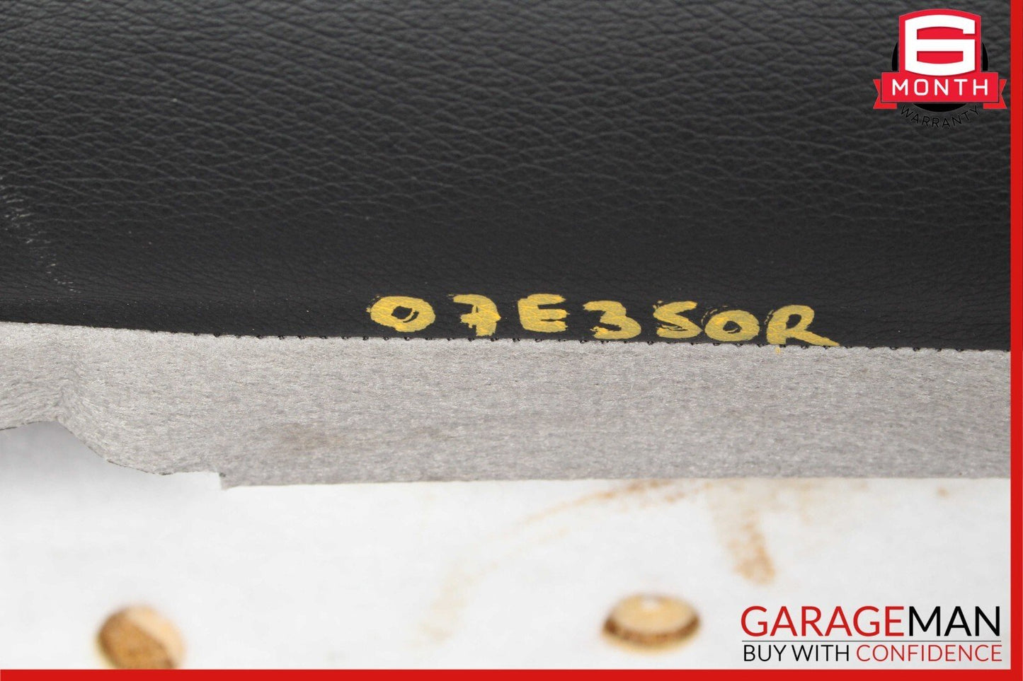 07-09 Mercedes W211 E350 E550 Front Right Passenger Top Upper Seat Cushion Cover