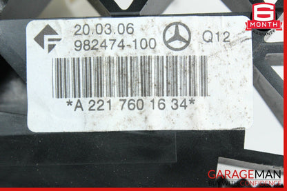 07-13 Mercedes W221 S550 S600 Rear Right Passenger Exterior Door Handle Black