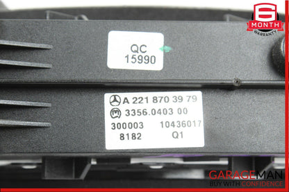07-14 Mercedes W216 CL550 AMG S550 Instrument Cluster Control Switch Module Unit