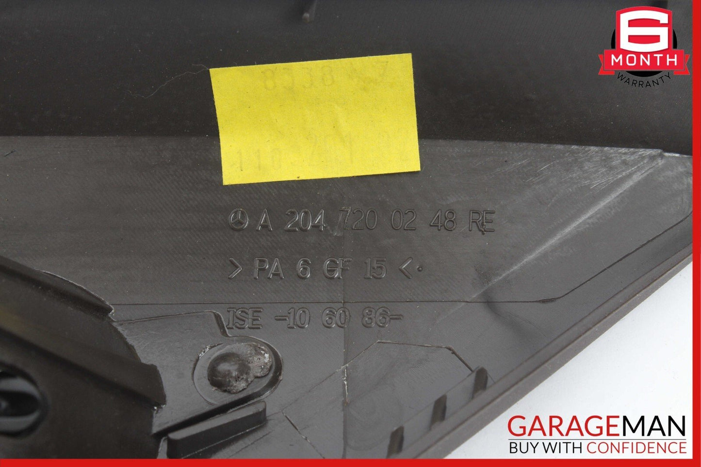 08-14 Mercedes W204 C300 Sedan Front Right Side Door Tweeter Speaker Trim Black