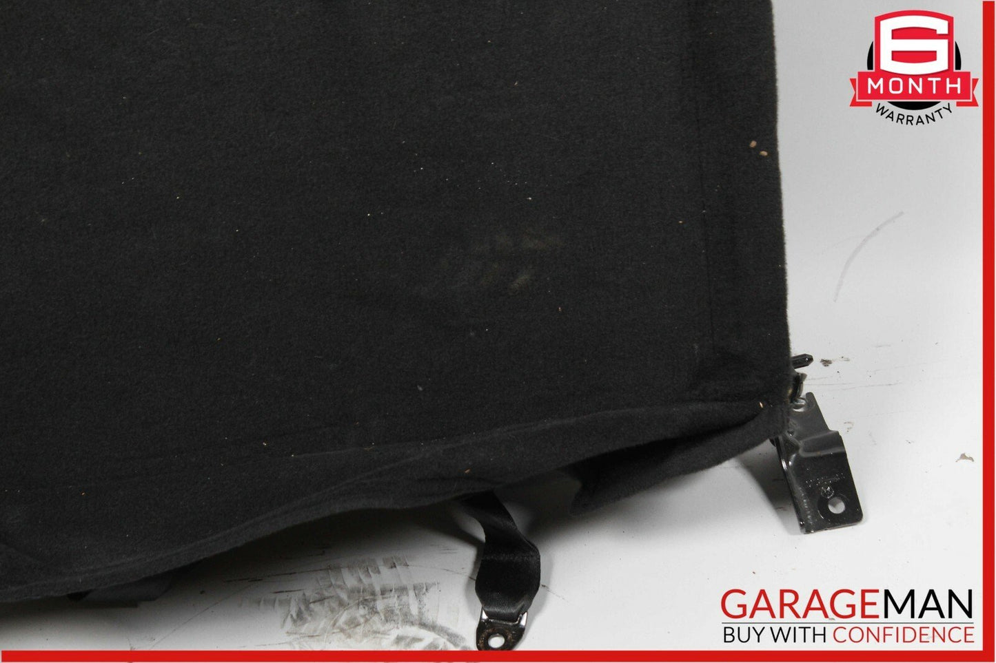 14-17 Maserati Ghibli Rear Left Side Top Upper Seat Cushion Cover Assembly Black
