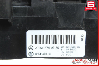 07-12 Mercedes X164 GL450 Rear Center Console A/C Climate Controller Module OEM