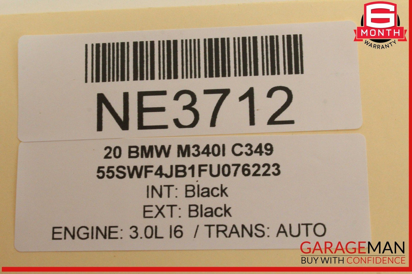 19-24 BMW M340i 330i 330e G20 Rear Left Parking Distance Neutral Control Module