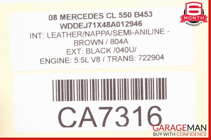 07-14 Mercedes W216 CL550 S550 Front Right Passenger Side Lower Control Arm OEM