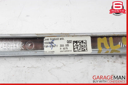 12-16 Mercedes W166 ML400 GL450 Center Console Command Unit Radio Bezel Trim OEM