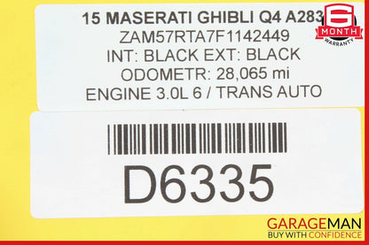 14-17 Maserati Ghibli Rear Left Driver Side Upper Control Arm 670007252 OEM