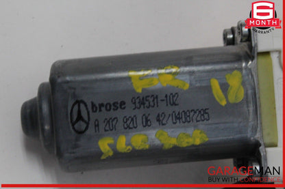 10-20 Mercedes R172 SLC300 E550 Front Left Window Regulator Motor 2078200642 OEM