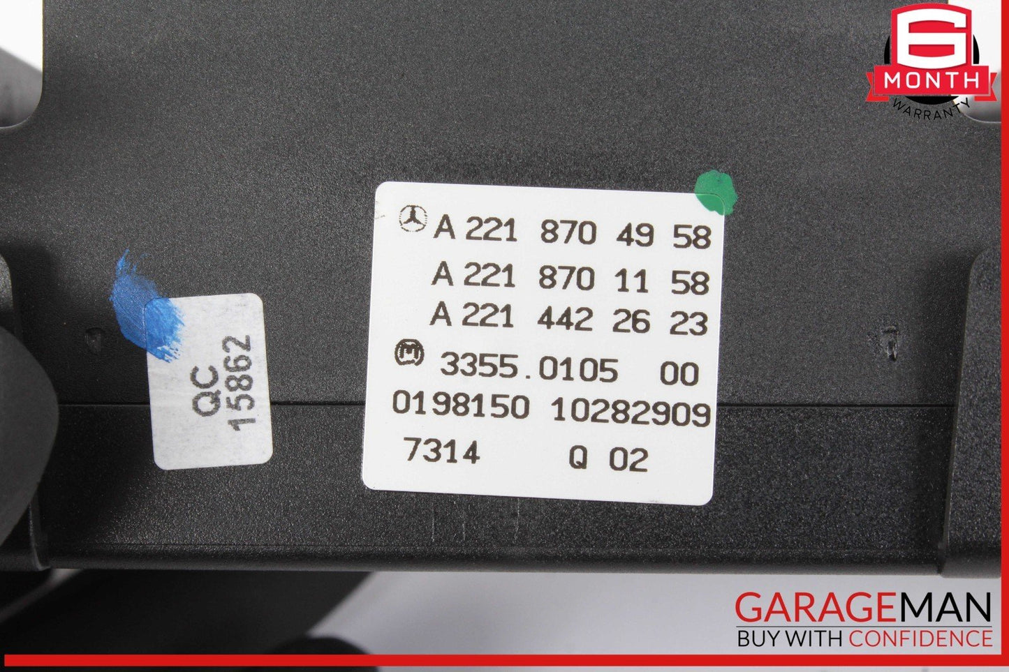 07-14 Mercedes W216 CL550 S550 S65 AMG A/C AC Heater Climate Control Switch OEM
