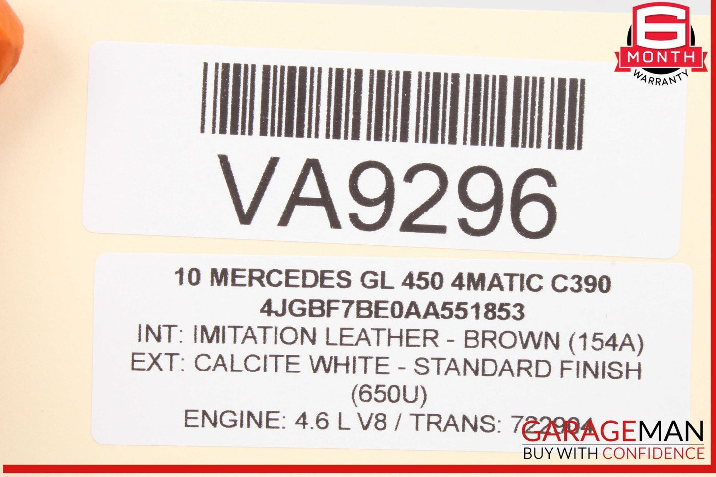 06-13 Mercedes X164 GL450 R350 Front Right Side Door Control Module OEM