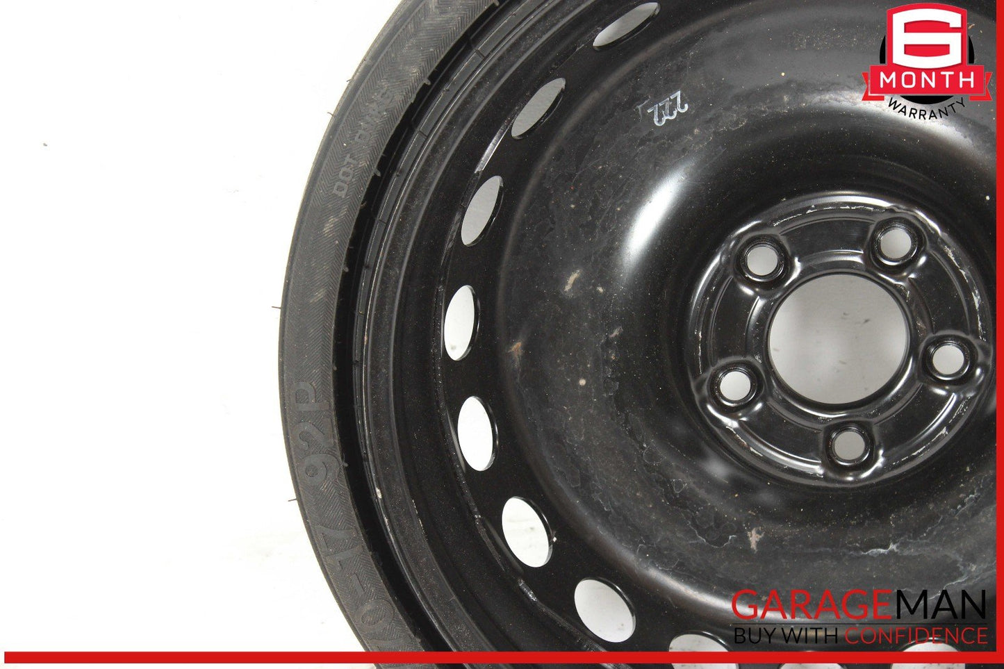 12-20 Mercedes R172 SLK350 Emergency Spare Tire Wheel Donut Space Saver 4.5Bx17