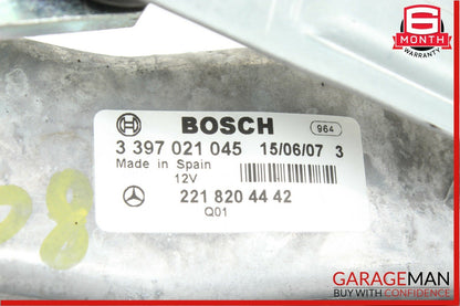 07-14 Mercedes W221 S500 S63 AMG CL600 Windshield Wiper Motor Right OEM