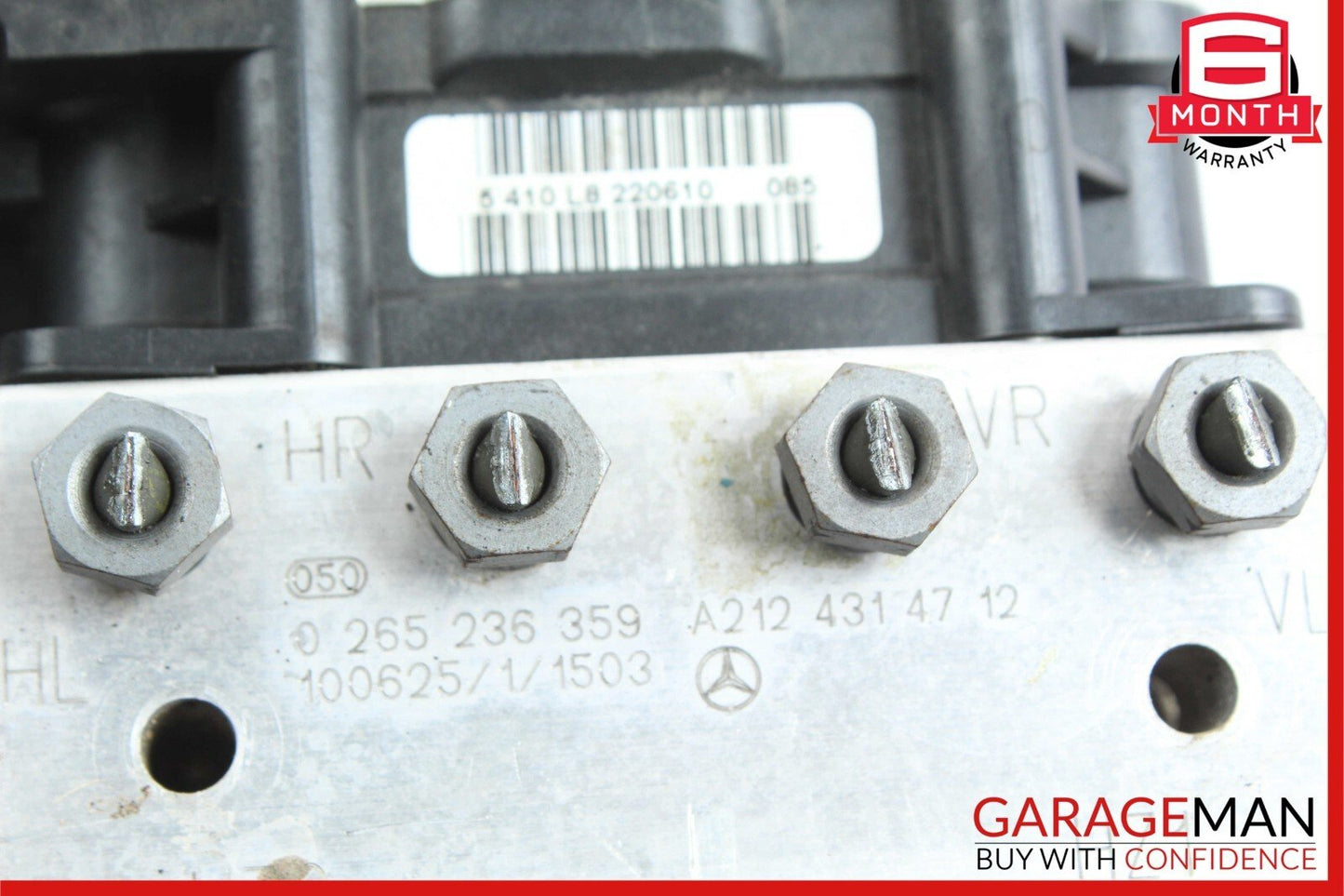 10-13 Mercedes W212 E350 E500 ABS Anti Lock Pump Brake Module ESP 2124314712 OEM