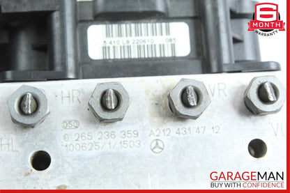 10-13 Mercedes W212 E350 E500 ABS Anti Lock Pump Brake Module ESP 2124314712 OEM
