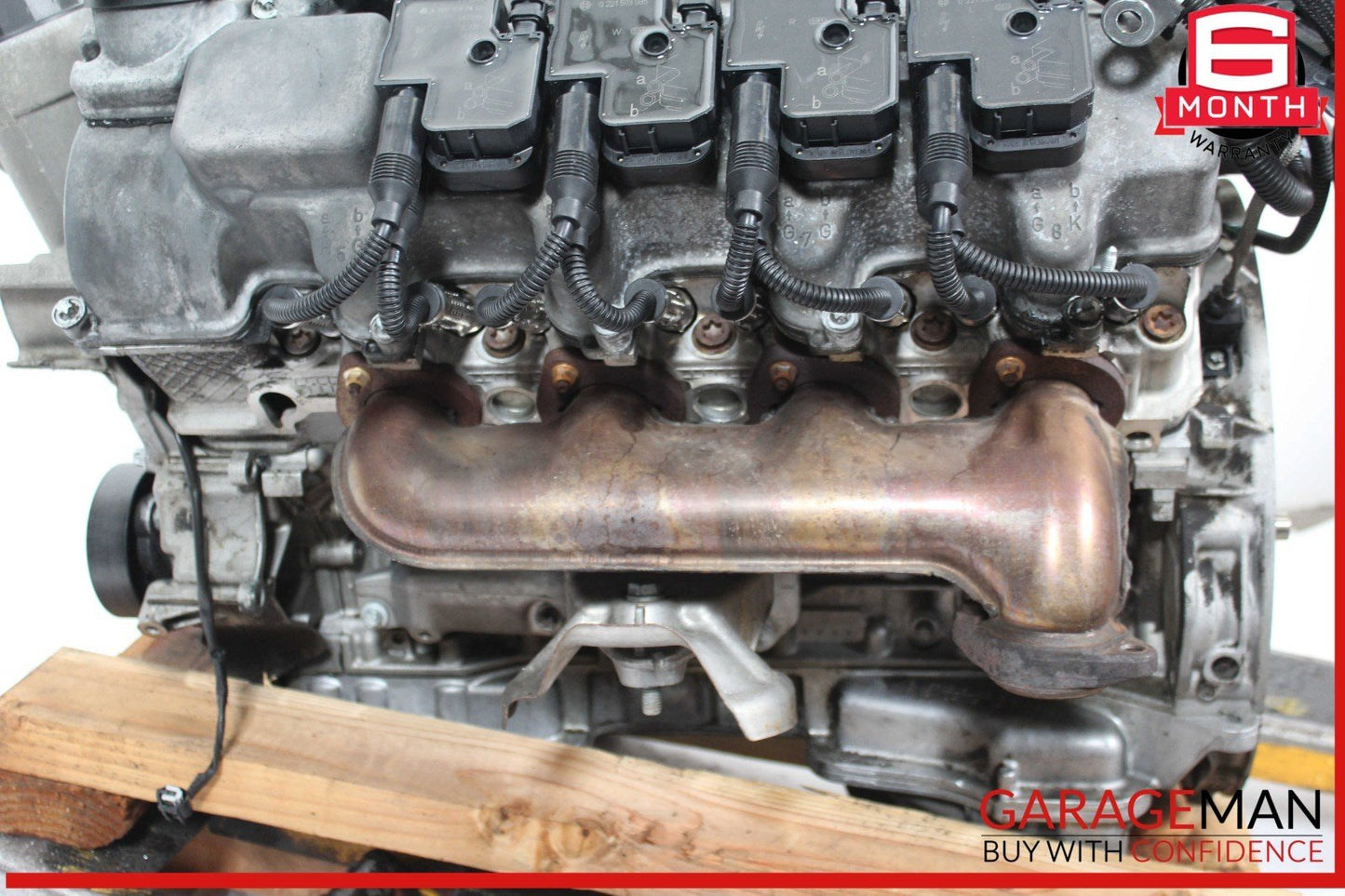 03-06 Mercedes R230 SL500 RWD Engine Motor Block Assembly OEM 194k
