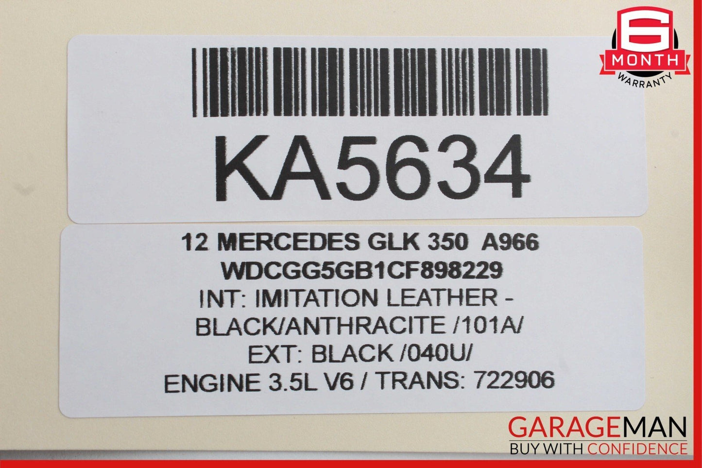 12-15 Mercedes GLK350 E350 C300 ECU Engine Control Module Unit