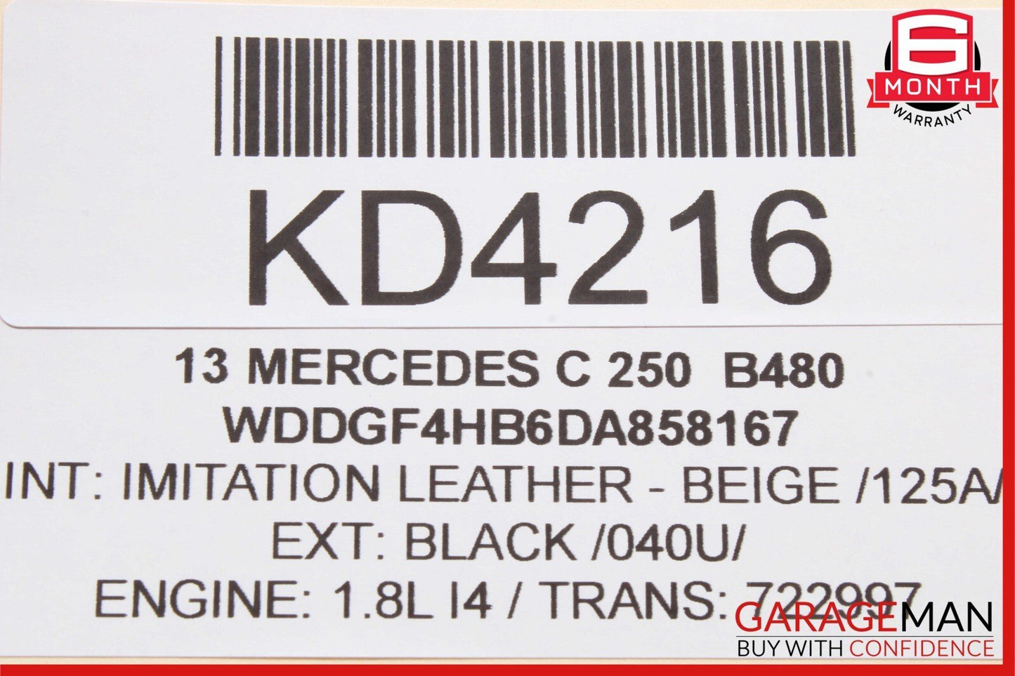 08-18 Mercedes W204 C250 C300 CLS550 Rear Left Side Door Controls Module Unit
