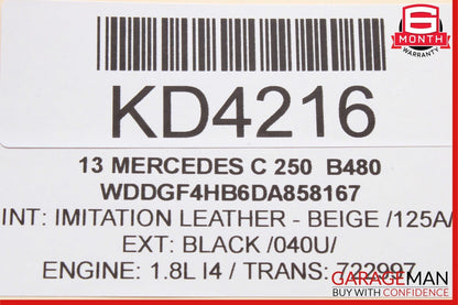 08-18 Mercedes W204 C250 C300 CLS550 Rear Left Side Door Controls Module Unit